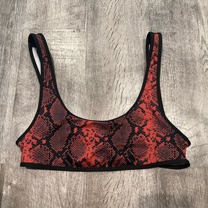 Topshop swim top